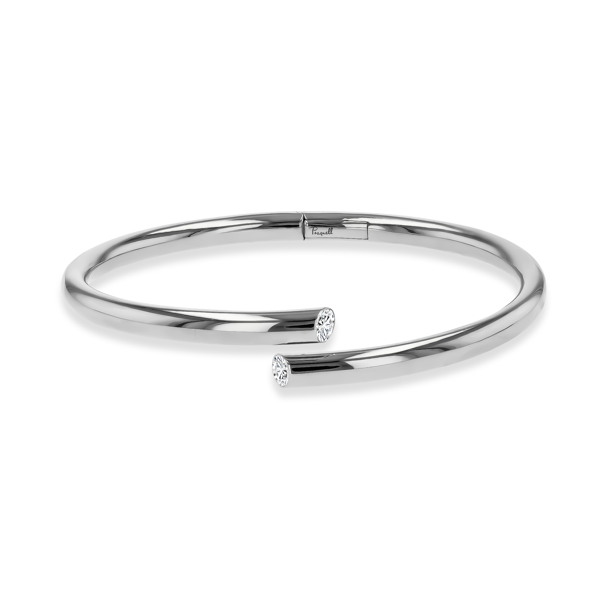 Eclipse 0.34ct Spring Bangle Brilliant Cut, Rubover Set_1