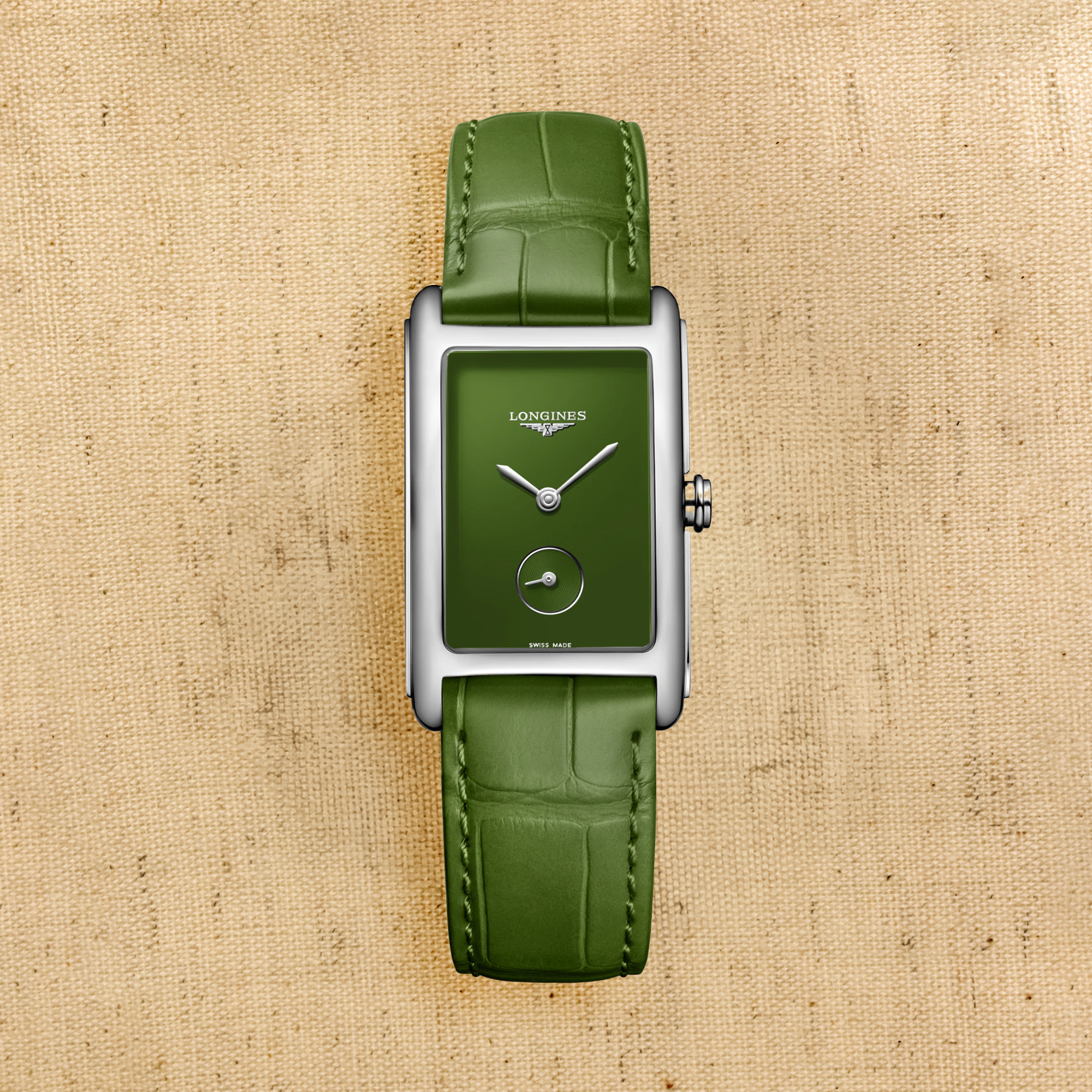 Longines Dolce Vita 23.3mm, Green Dial, N/A Numerals_1