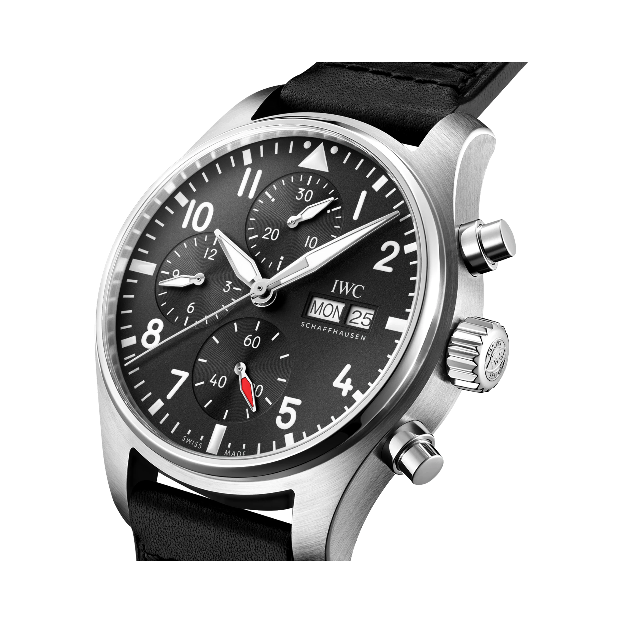 IWC Pilot's Chronograph 41 41mm, Black Dial, Arabic Numerals_3