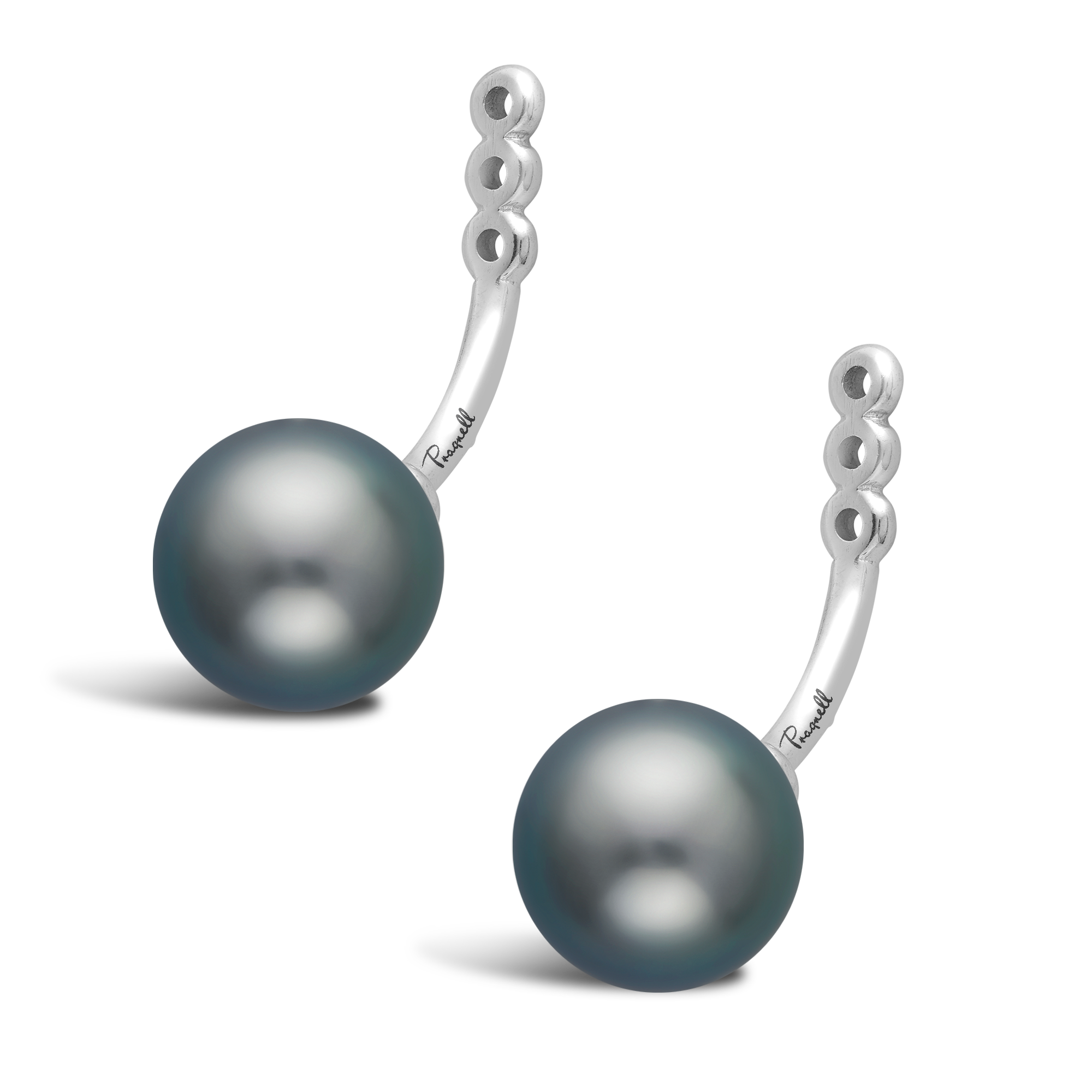 Celia Tahitian Black Pearl Set 8mm - 8.5mm_2