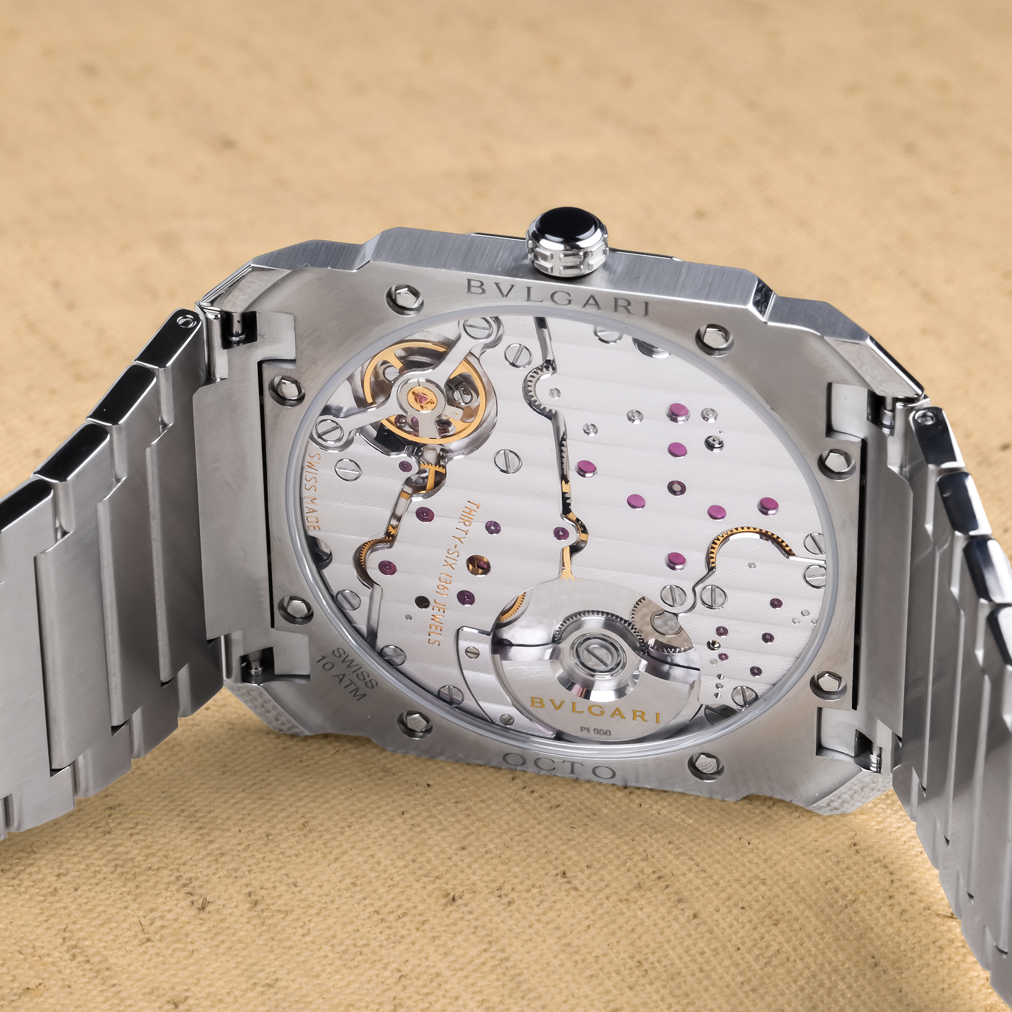 Bvlgari Octo Finissimo 40mm, Silver Dial, Arabic & Baton Numerals_3