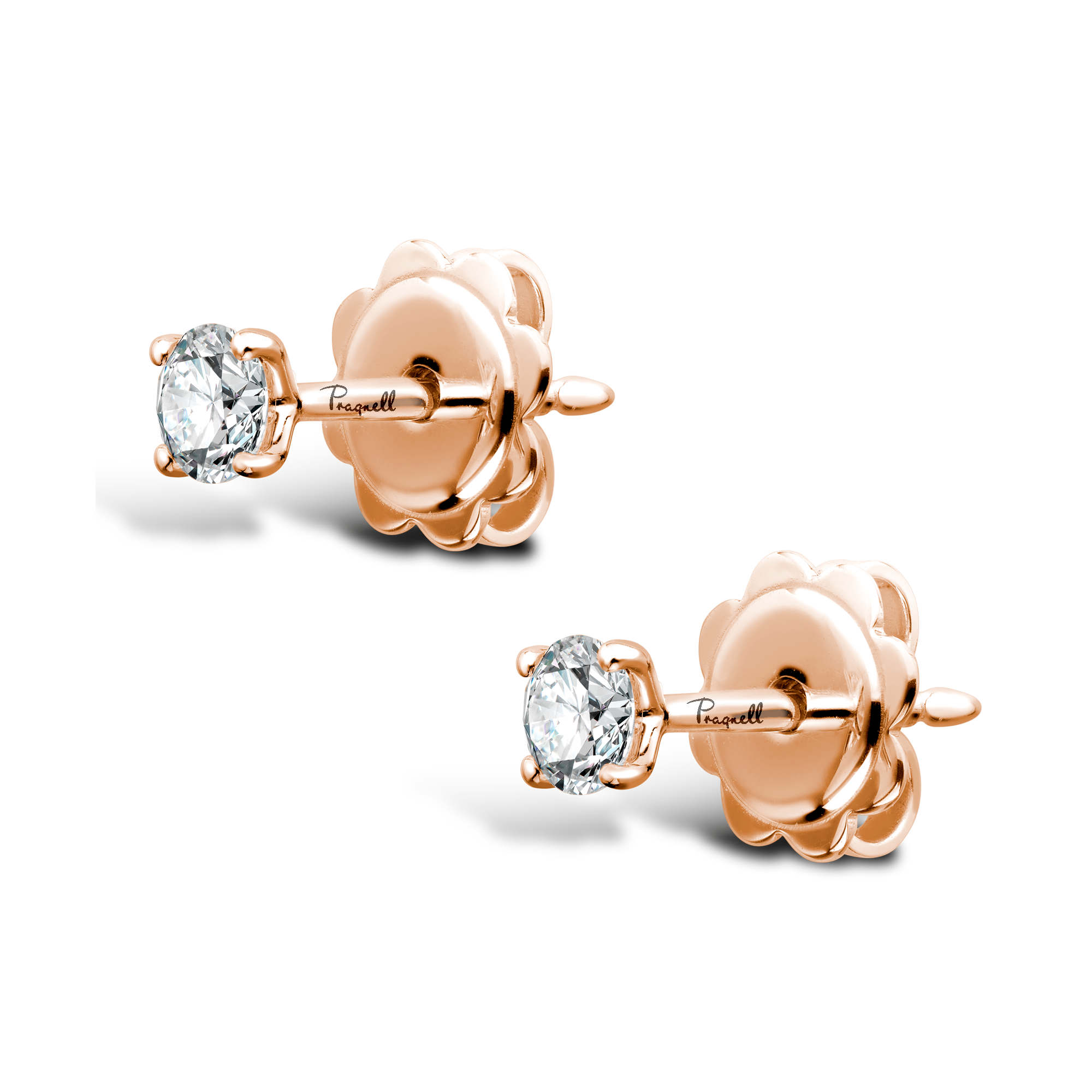 Diamond Stud Earrings Brilliant cut, Claw set_2