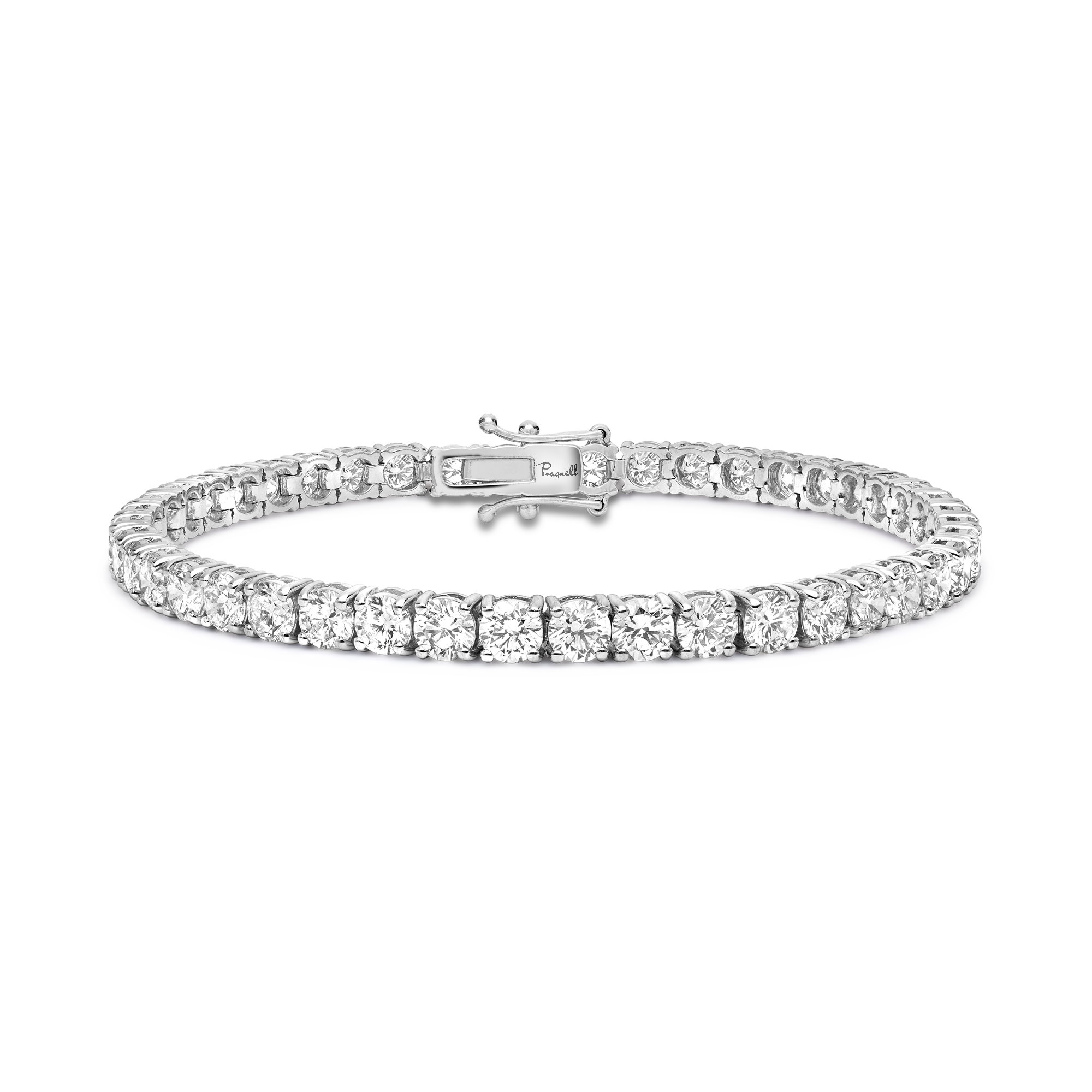 Brilliant Cut Diamond Line Bracelet Brilliant cut, Claw set_1