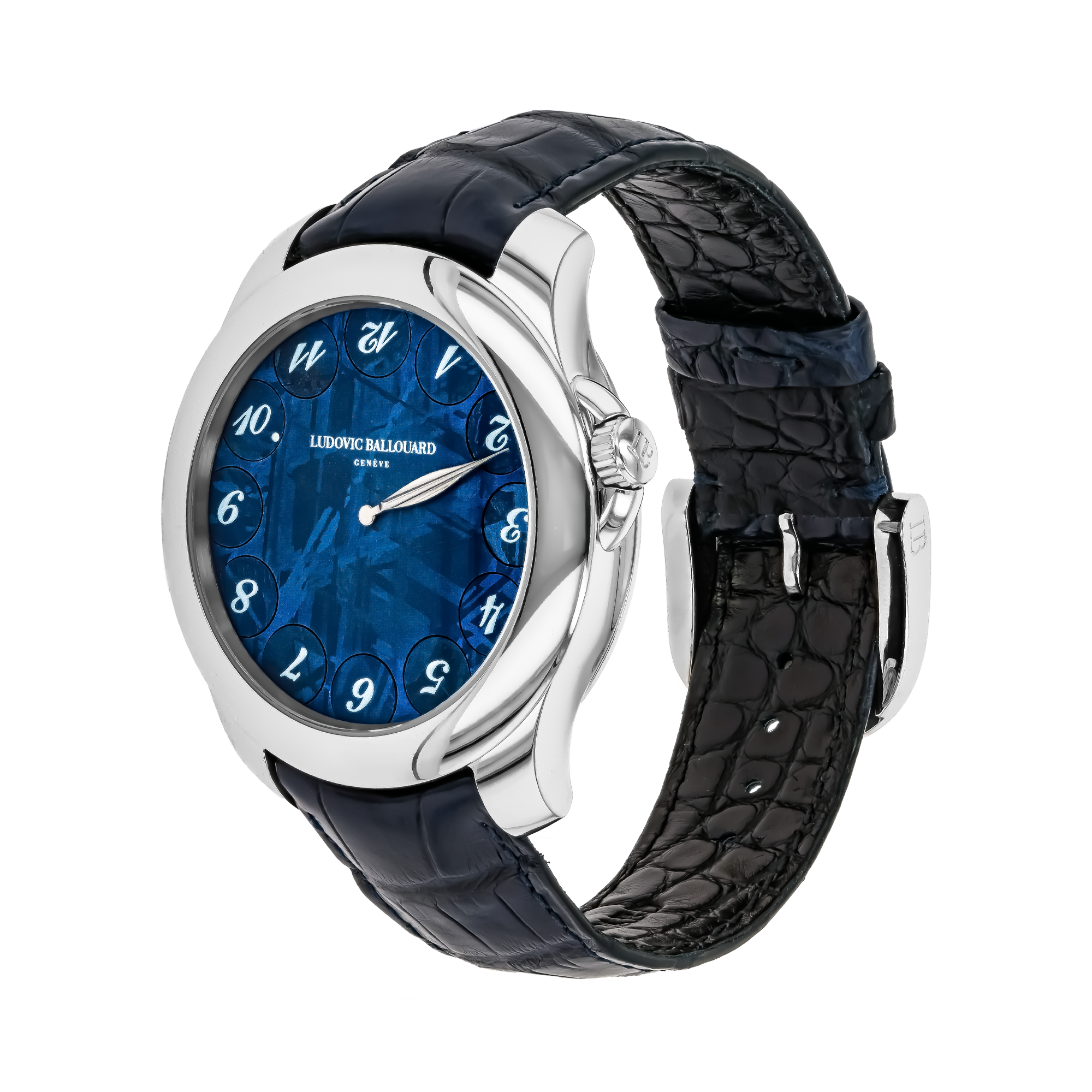 Ludovic Ballouard Upside Down 41mm, Blue Dial, Arabic Numerals_2