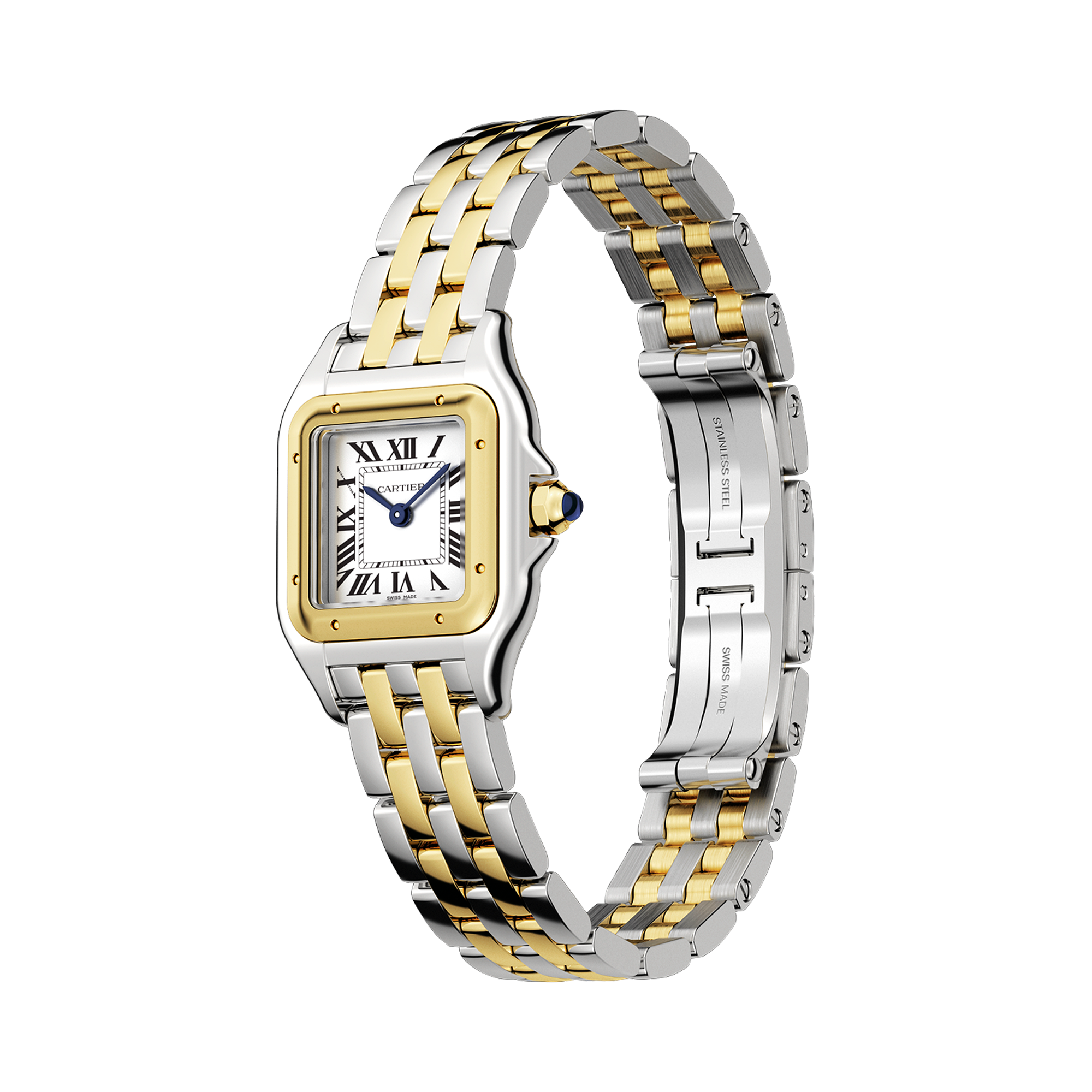 Cartier Panthère 30mm, White Dial, Roman Numerals_2