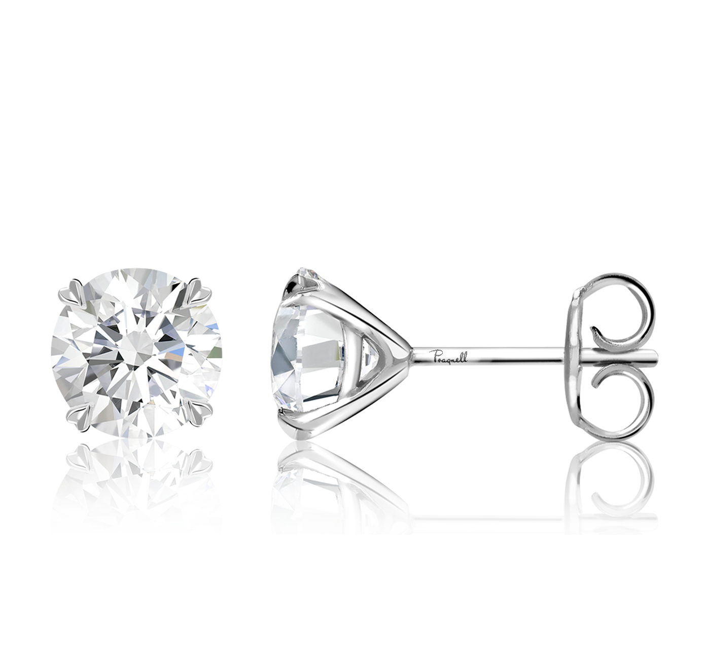 Windsor Diamond Stud Earrings Brilliant cut, Claw set_2