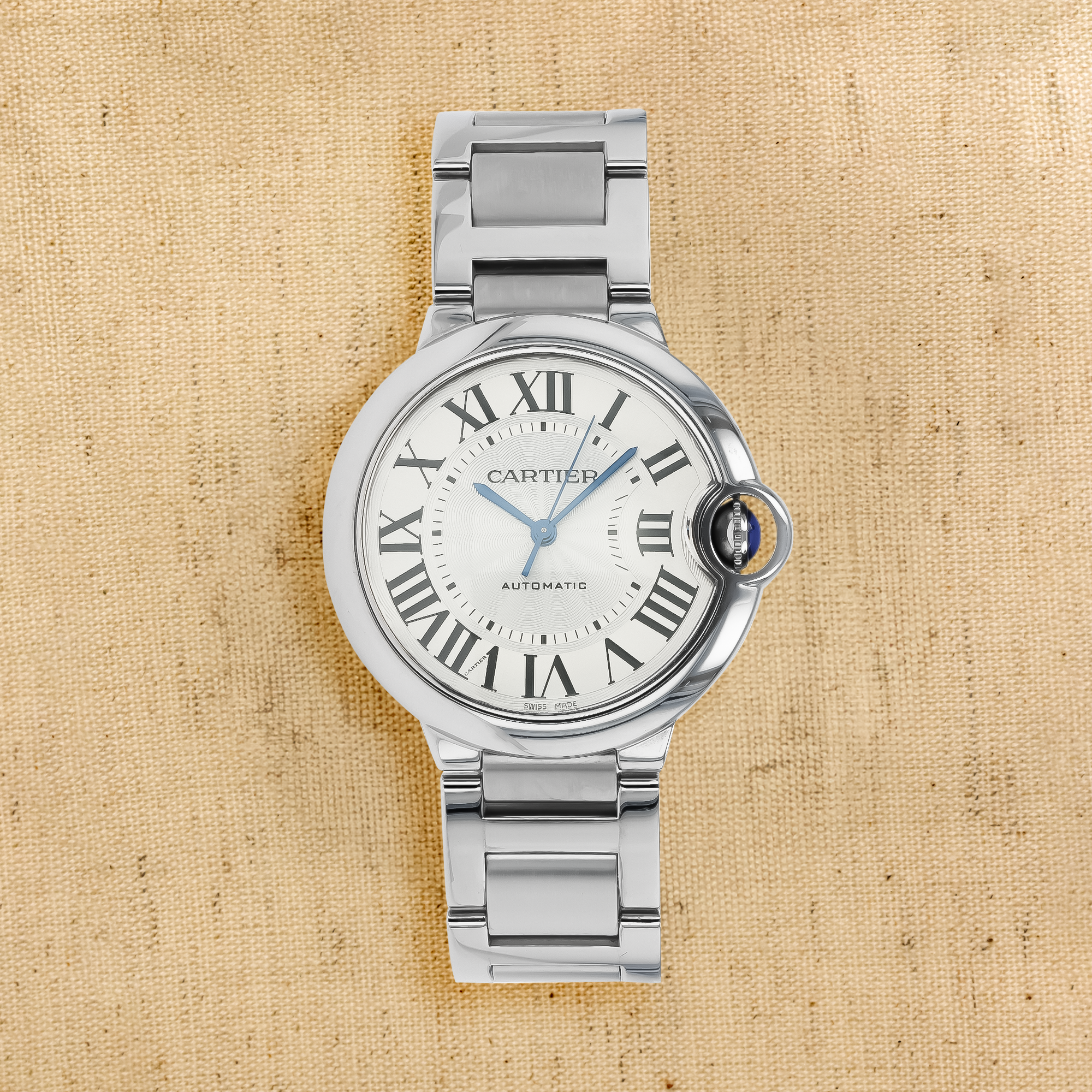 Cartier Ballon Bleu de Cartier 36mm, Silver Dial, Roman Numerals_1