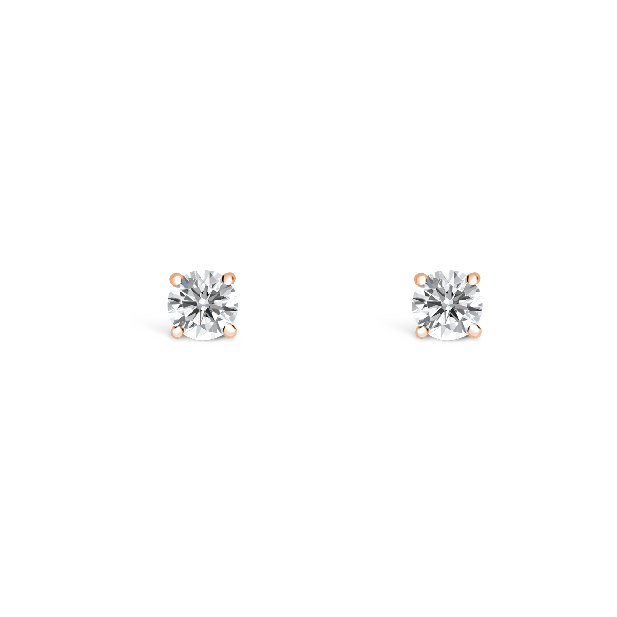 Diamond Stud Earrings Brilliant cut, Claw set_1