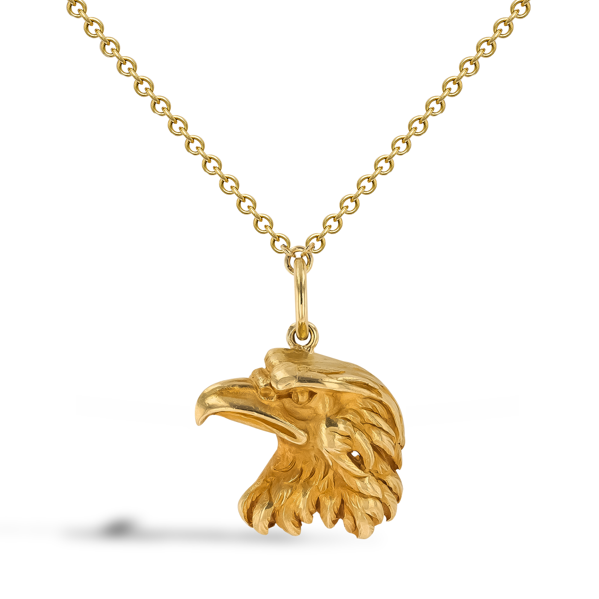 Victorian Eagle Head Pendant _1