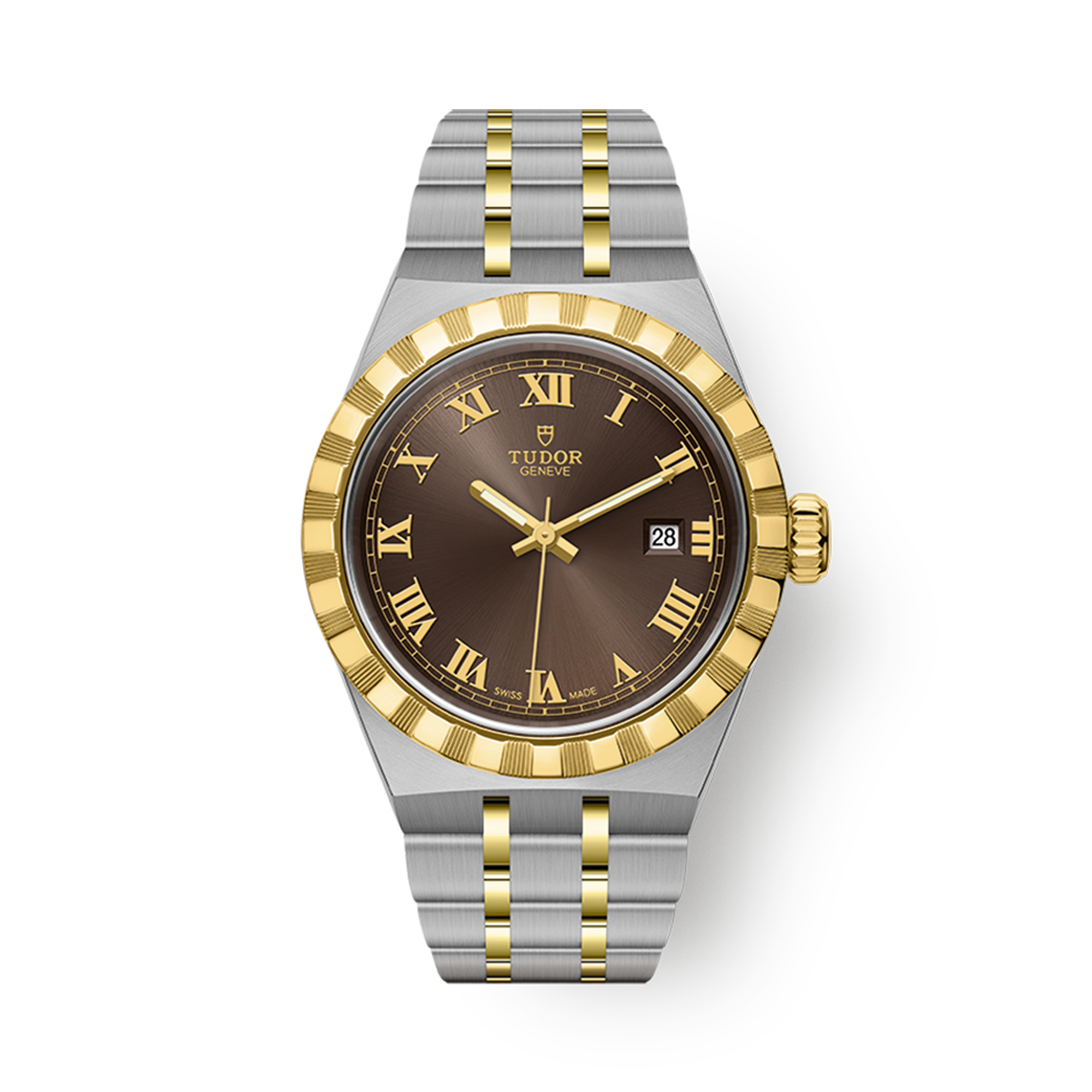 Tudor Royal 28mm, Brown Dial, Roman Numerals_1