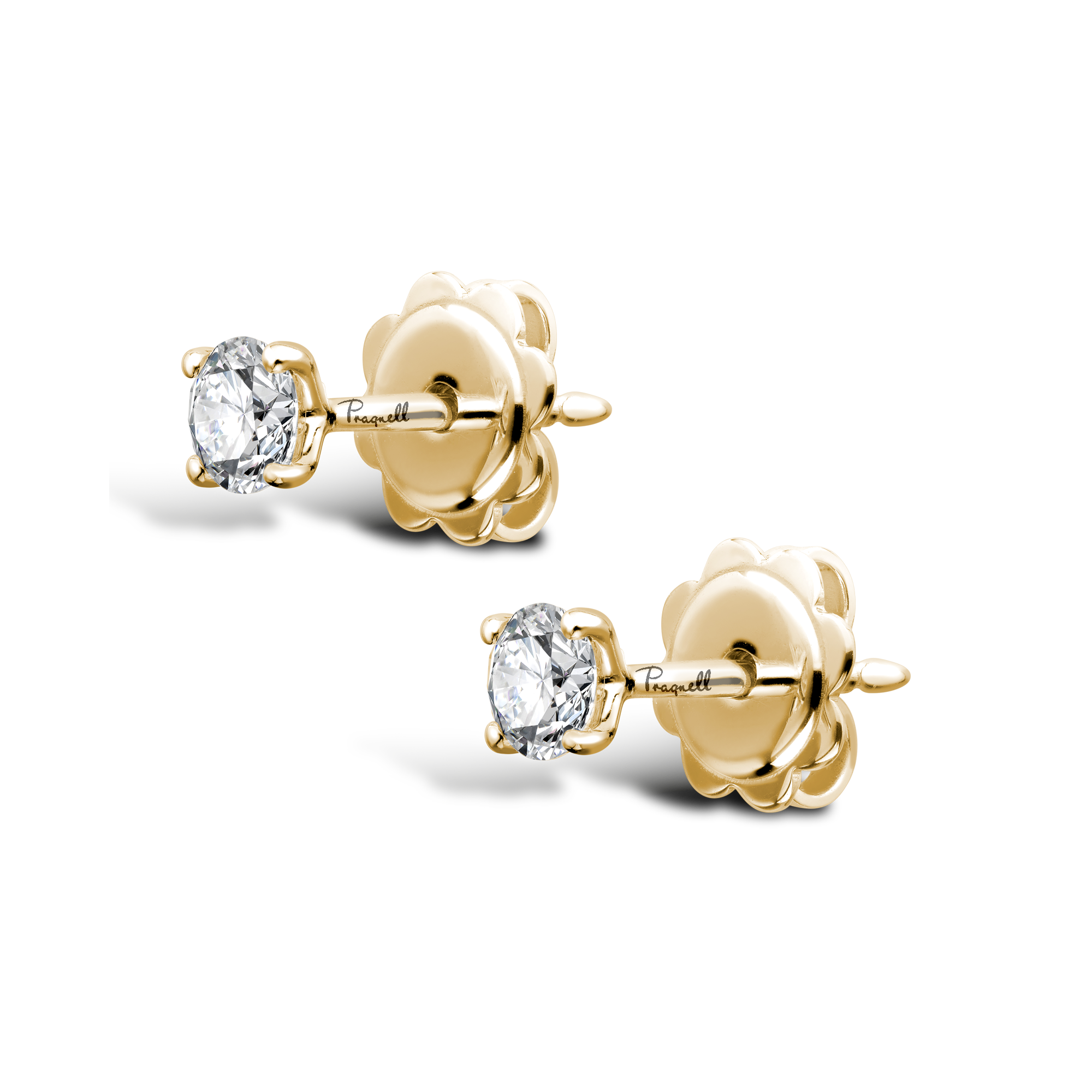 Diamond Stud Earrings Brilliant cut, Claw set_2