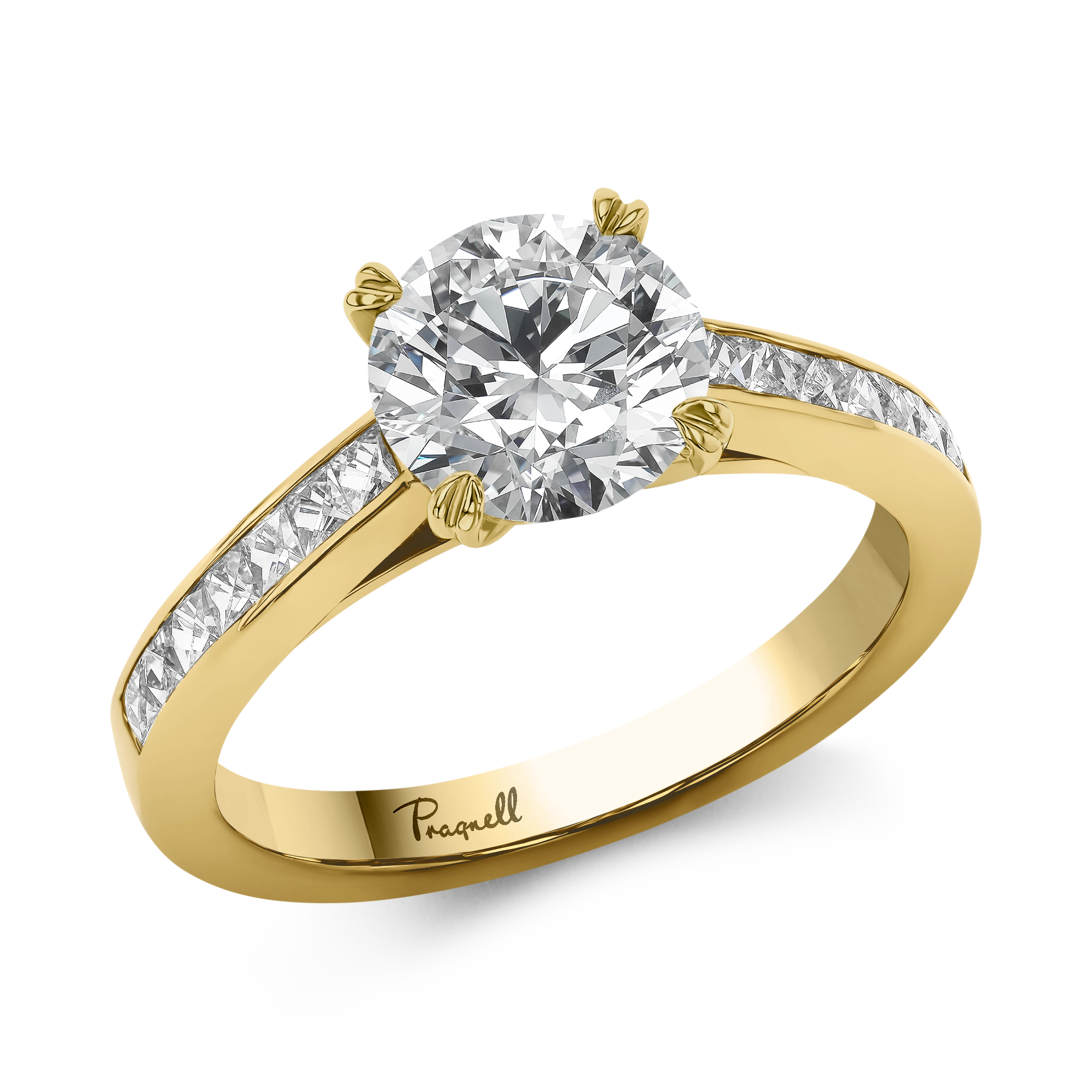 Gatsby 1.70ct Diamond Solitaire Ring Brilliant cut, Claw set_1