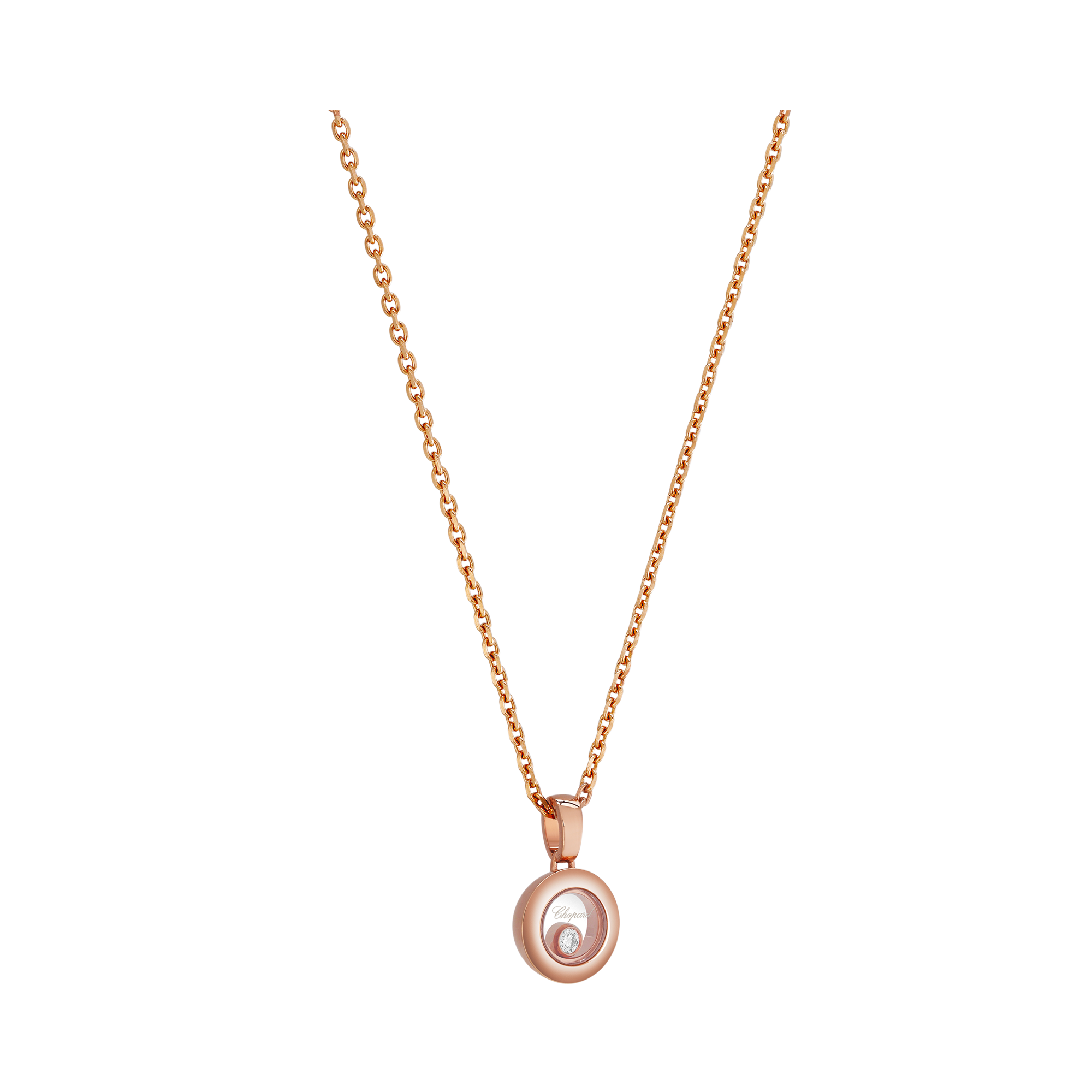 Chopard Happy Diamonds Pendant 0.05ct in 18ct Rose Gold