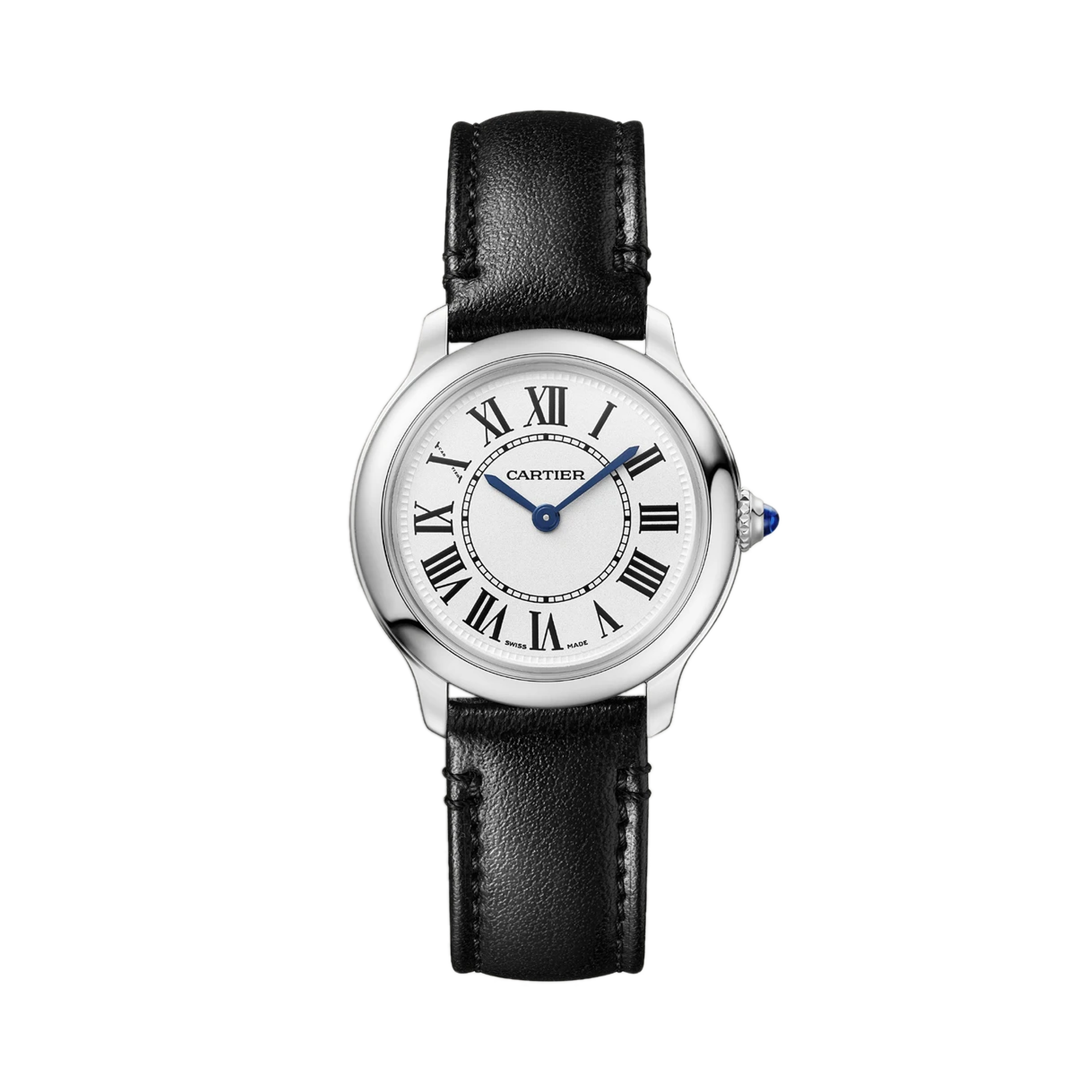 Cartier Ronde Must 29mm, Silver Dial, Roman Numerals_1