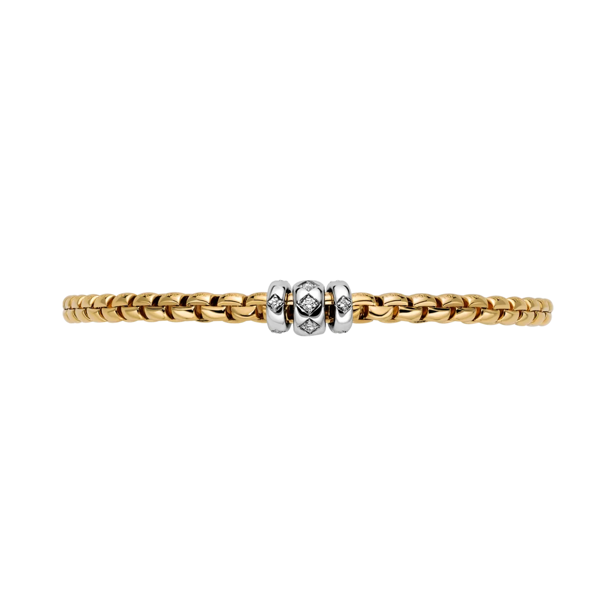 FOPE Solo Flex'It 0.18ct Diamond Bracelet Brilliant cut, Claw set_3