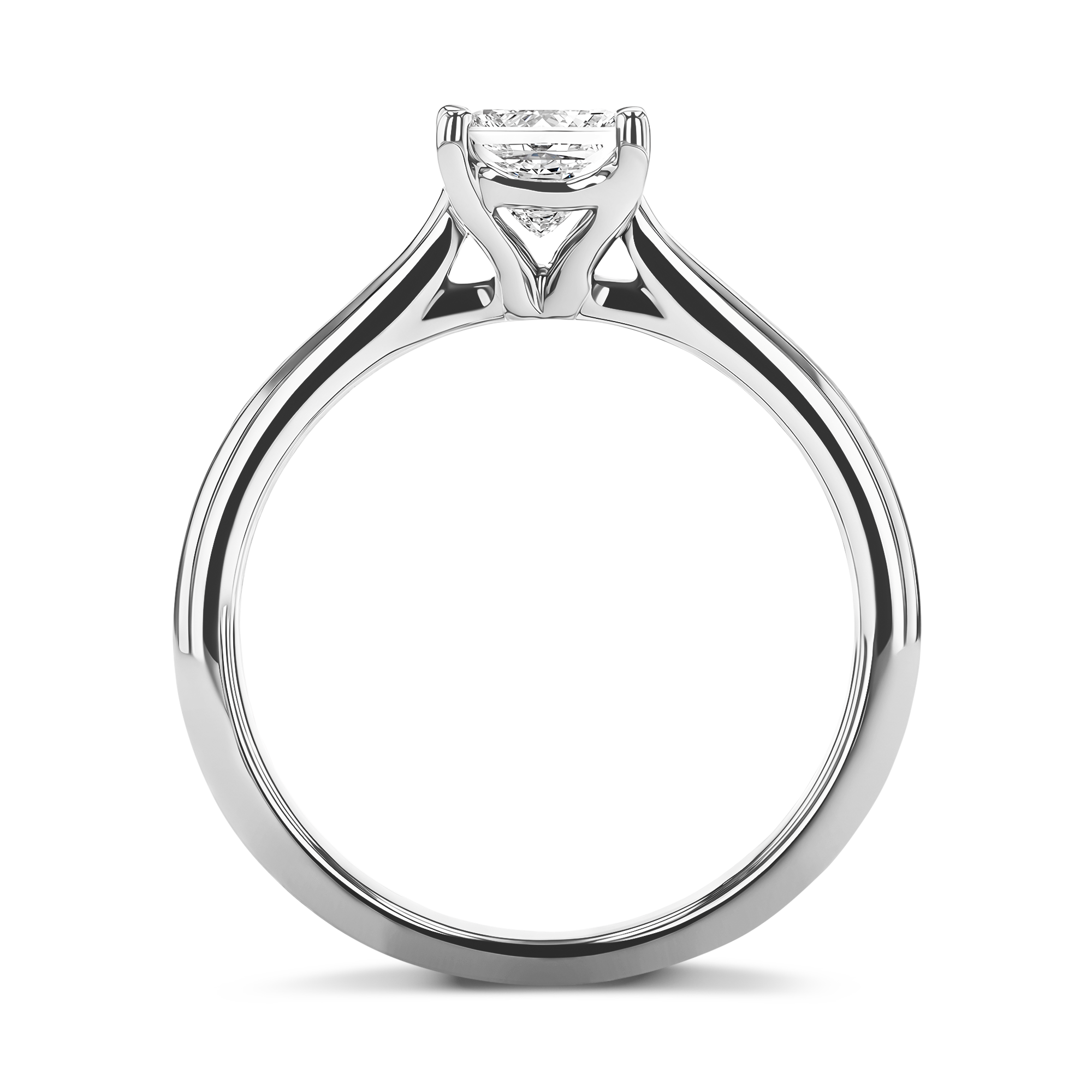 1.12ct Diamond Solitaire Ring Princess, Solitaire_3