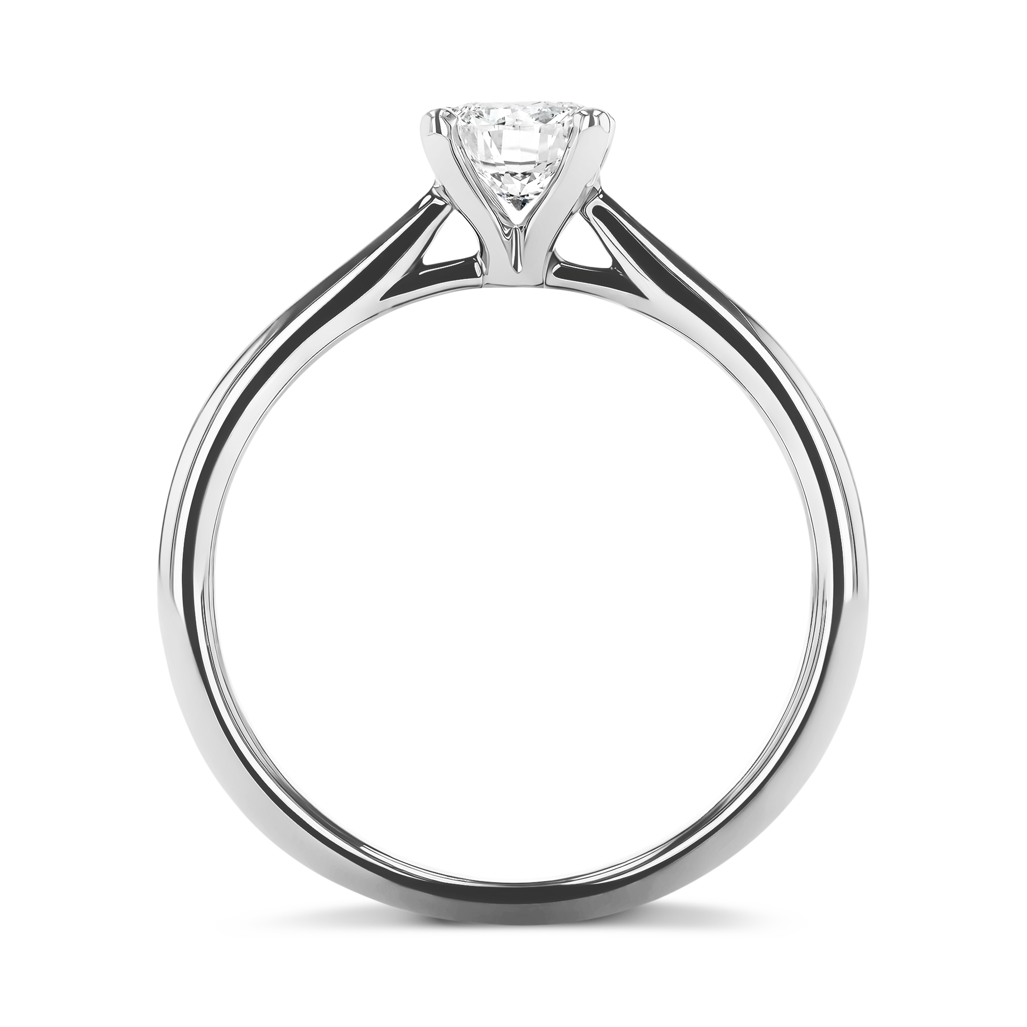 Gaia 0.51ct Diamond Solitaire Ring Brilliant cut, Claw set_3