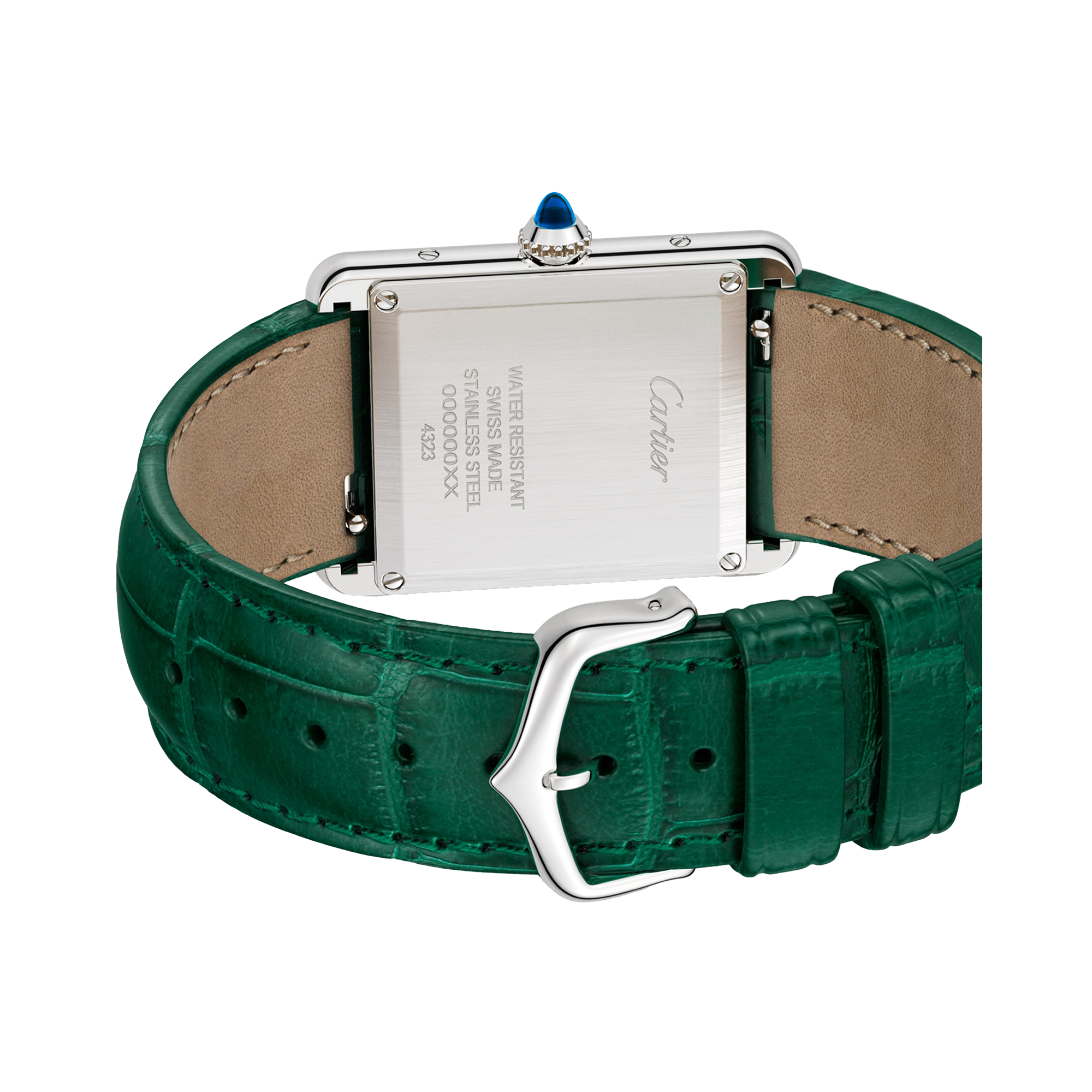 Cartier Tank Must 33.7mm, Green Dial_4